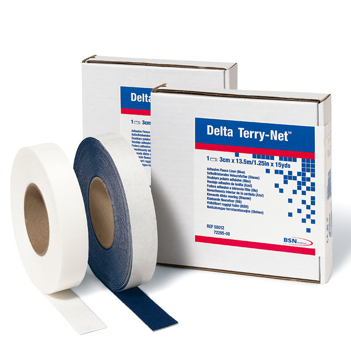 Delta Terry-Net selbstklebendes Randpolster, 13,5 m x 3,2 cm, weiß