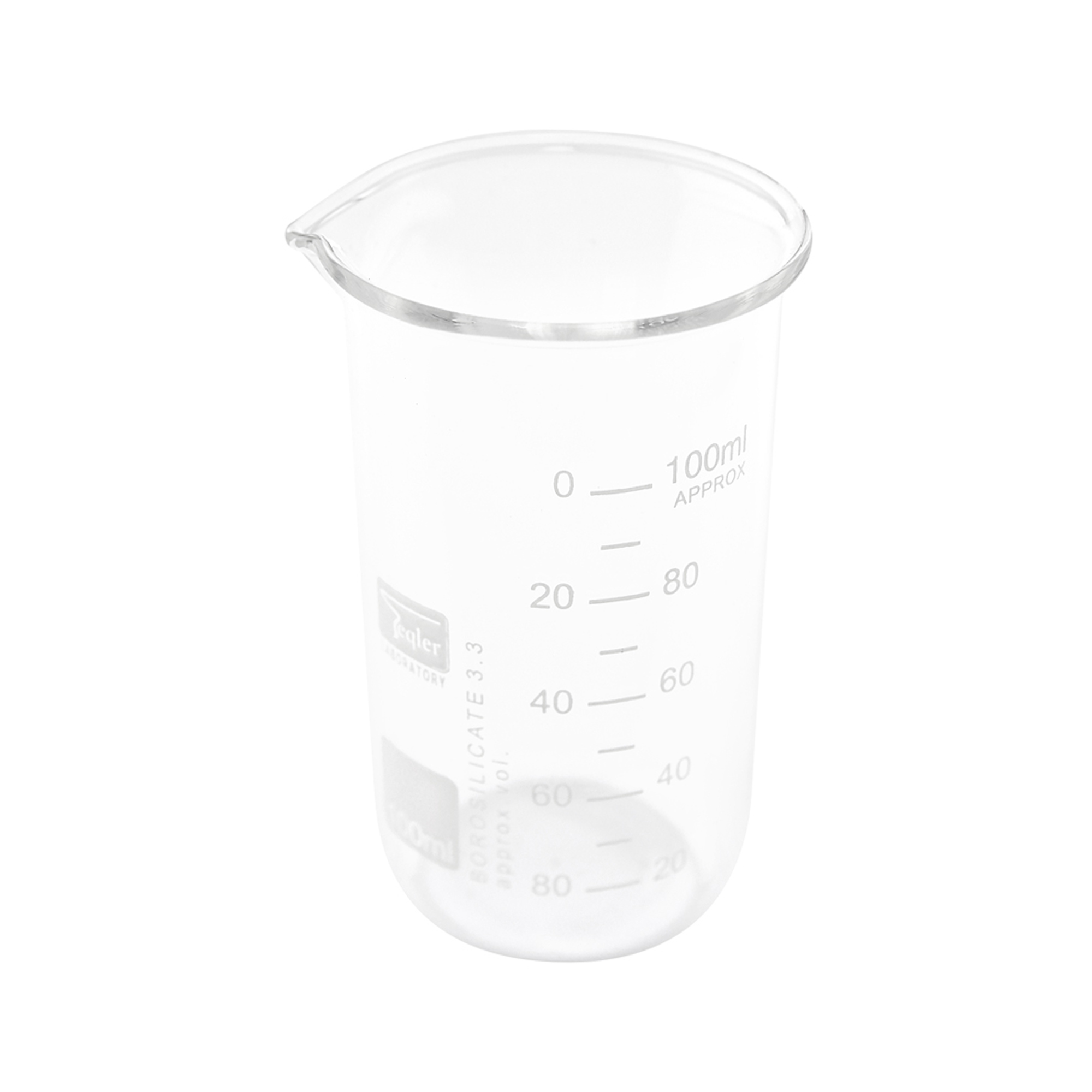 Becherglas hohe Form aus Borosilikatglas 