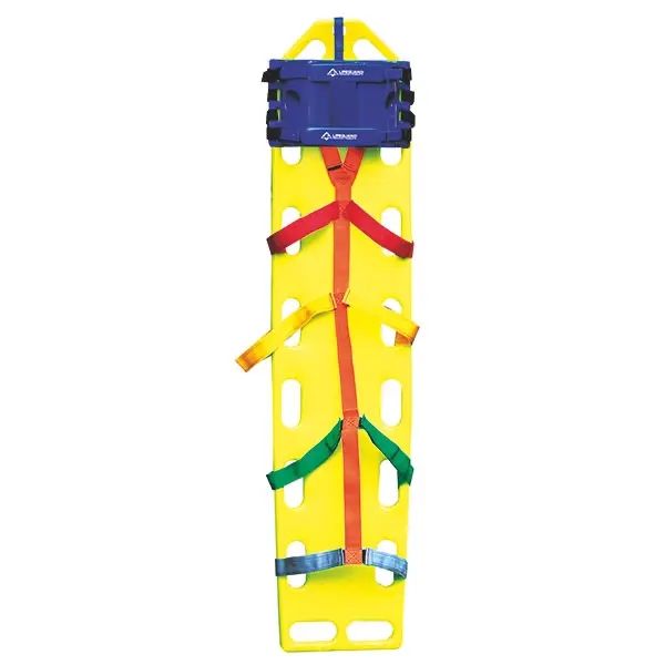 Stück *Lifeguard Spineboard* gelb und HeadFix Kopffixierung