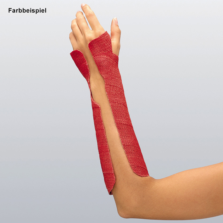 Delta-Cast Conformable Stützverband, 3,6 m x 10,0 cm, rot (10 Stck.)
