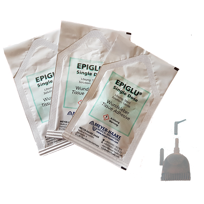 EPIGLU Wundkleber Single Dose Dosetten (25 Stück à 0,5 ml)