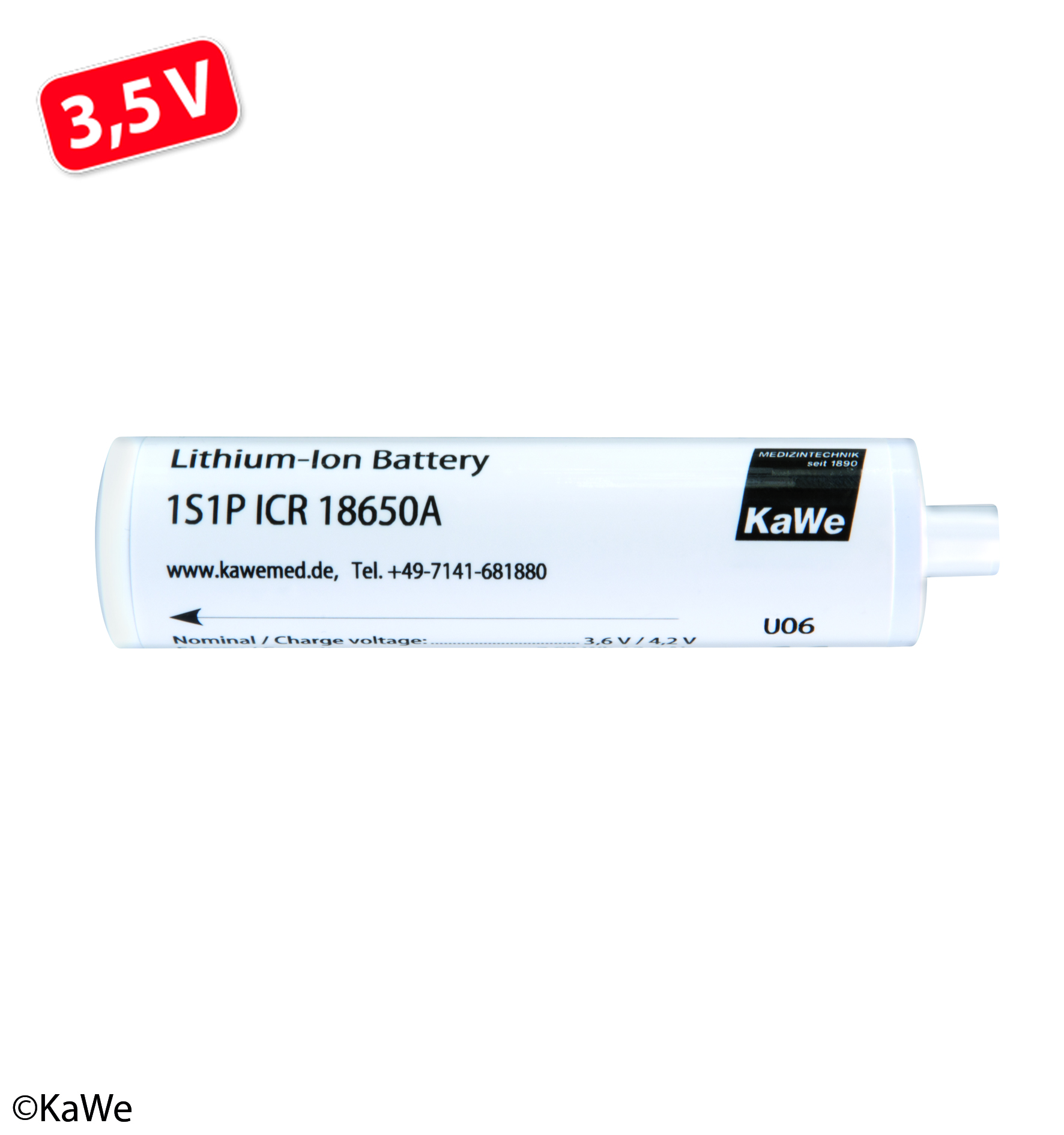 Ladebatterie (Li-Ion) 3,5 V mittel (C)