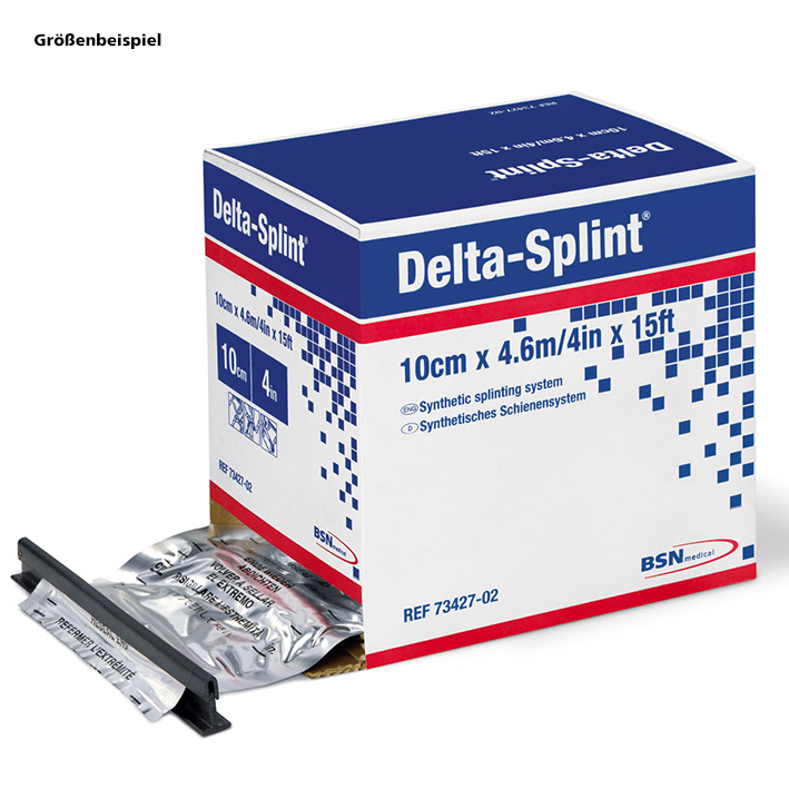 Delta-Splint Schienensystem, 4,6 m x 7,5 cm