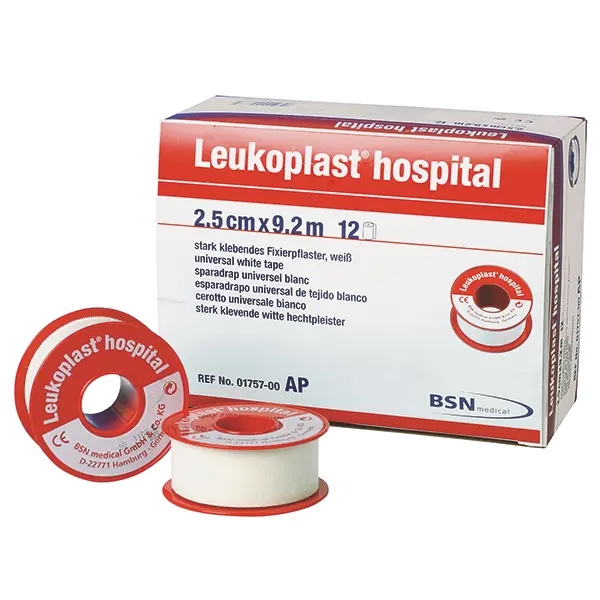 Pack. *Leukoplast Hospital* 5cm x 9,2m, Pack: 6 Stück