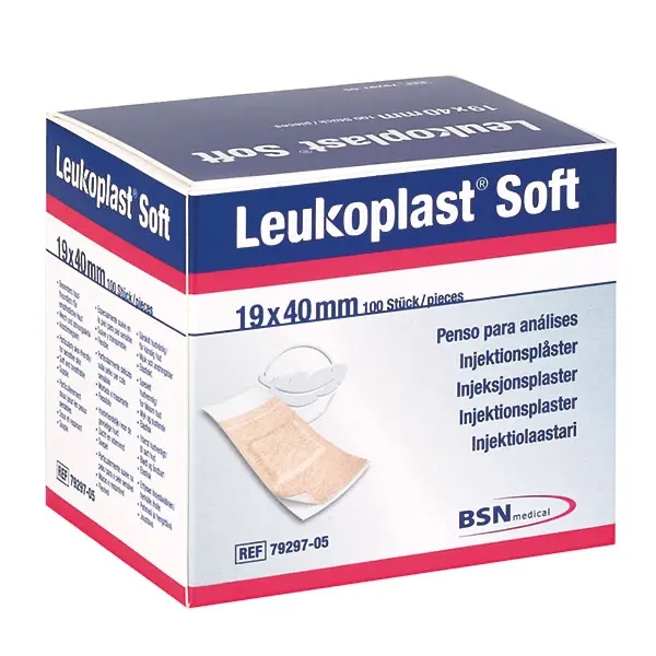 Pack. *Leukoplast Soft Injektions- 19 x 40mm, Pack: 100 Stück