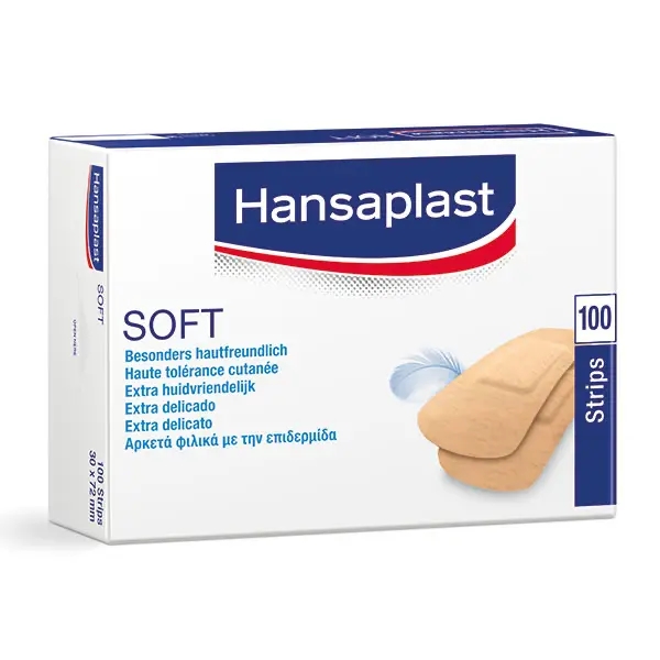 Pack. *Hansaplast Soft Strips* BDF Pack: 100 Stück